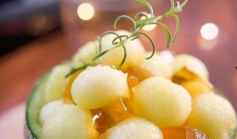 蜜瓜冻着吃,蜜瓜冻品新体验